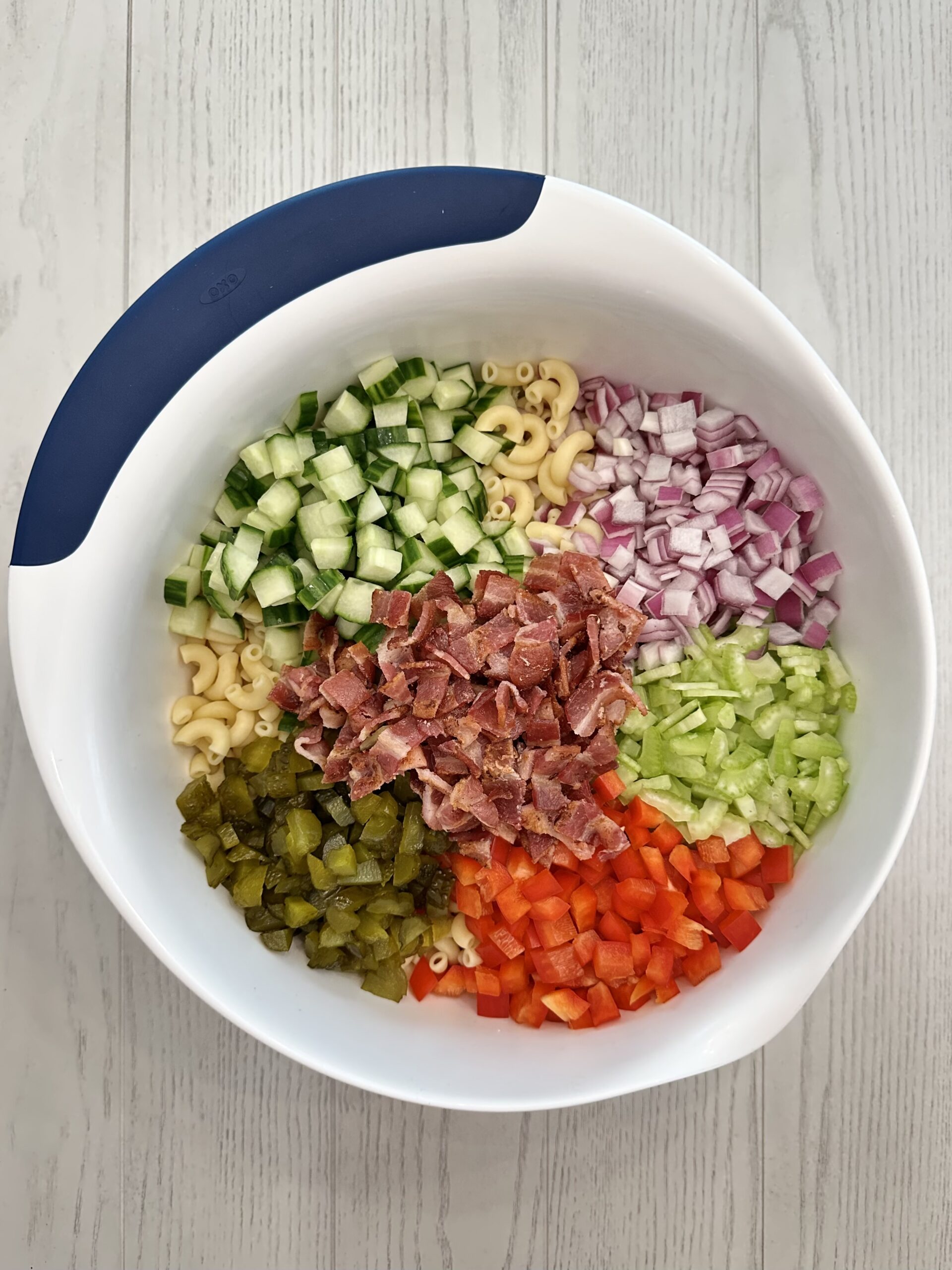 Macaroni Salad with Bacon