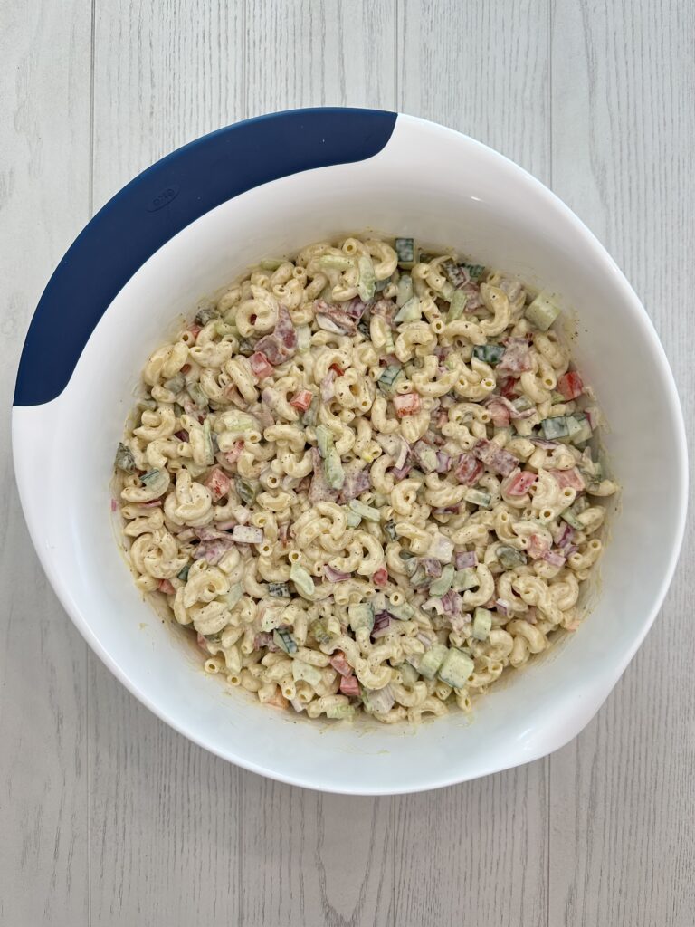 Macaroni Salad with Bacon
