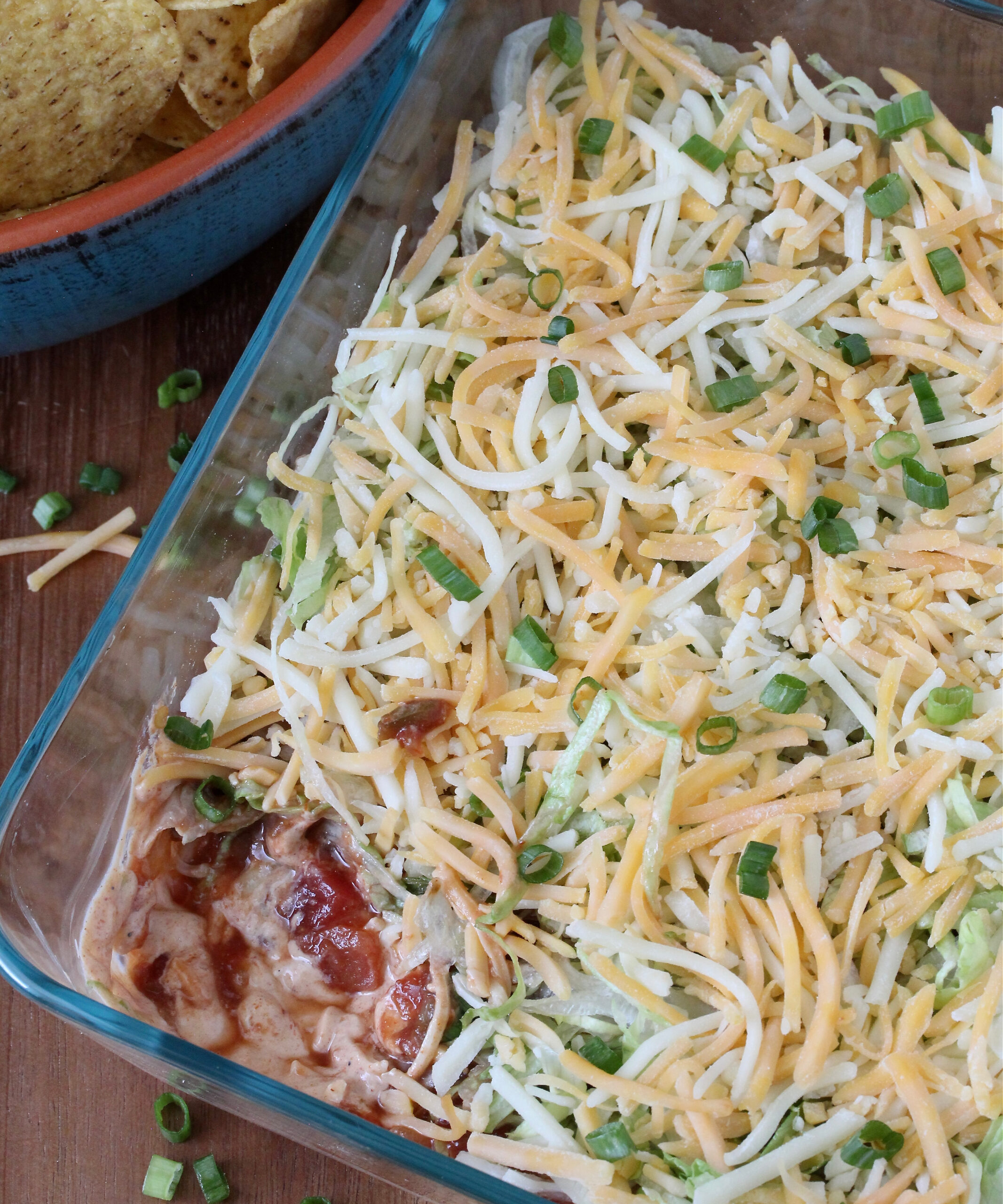 Skinny Taco Dip