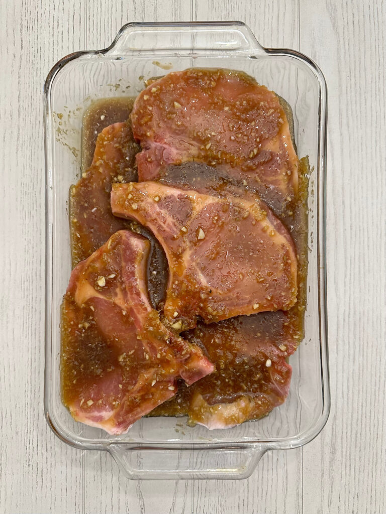 Lemongrass Marinated Pork Chops