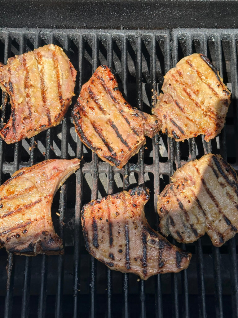 Lemongrass Marinated Pork Chops