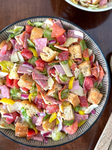 Chopped Italian Panzanella