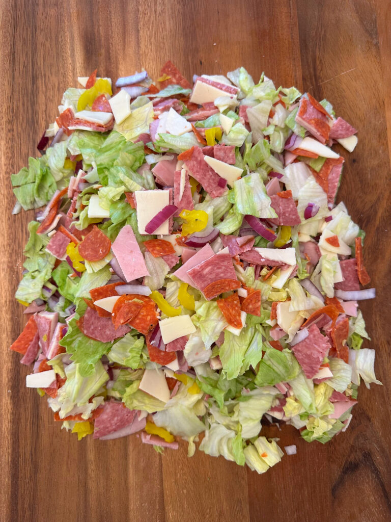 Chopped Italian Panzanella