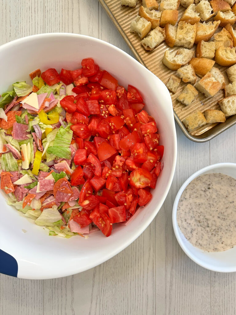 Chopped Italian Panzanella