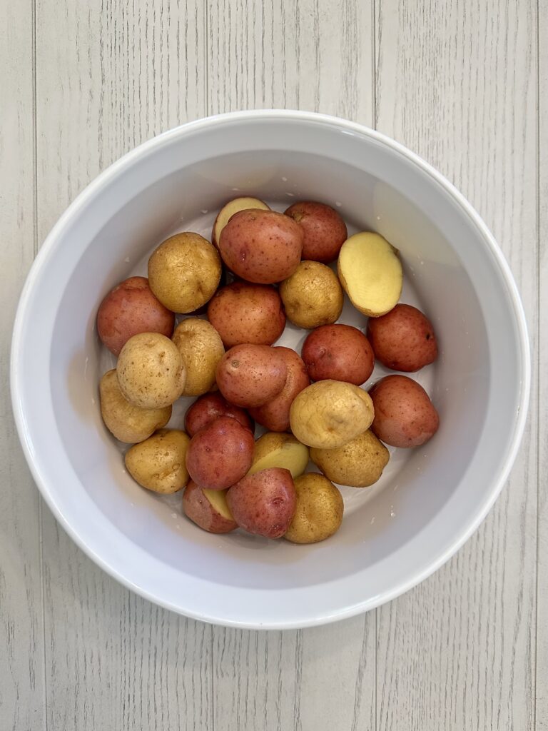 Quick Easy Thyme Potatoes