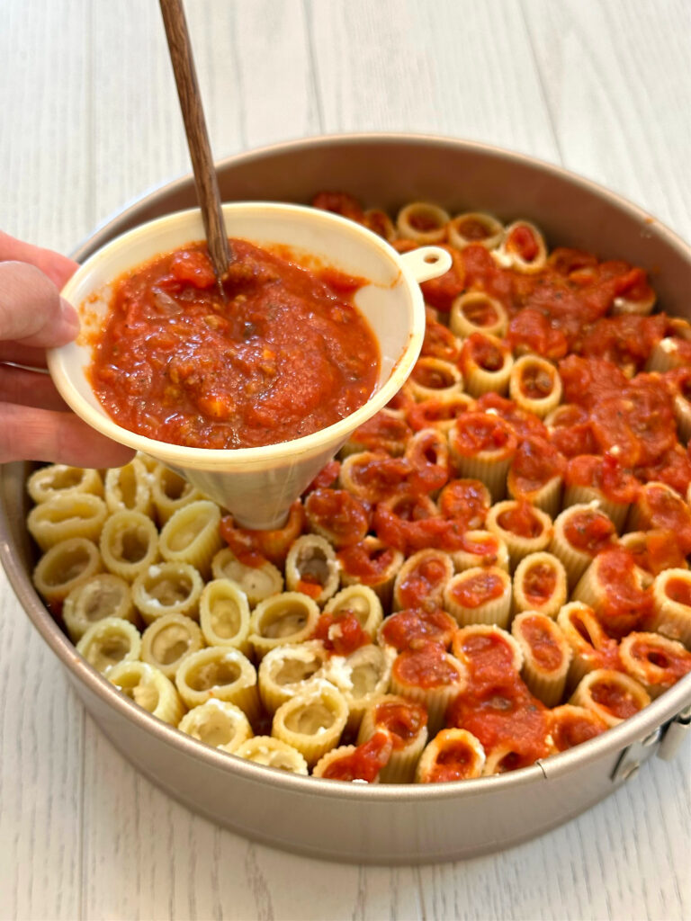 Stuffed Rigatoni Pie