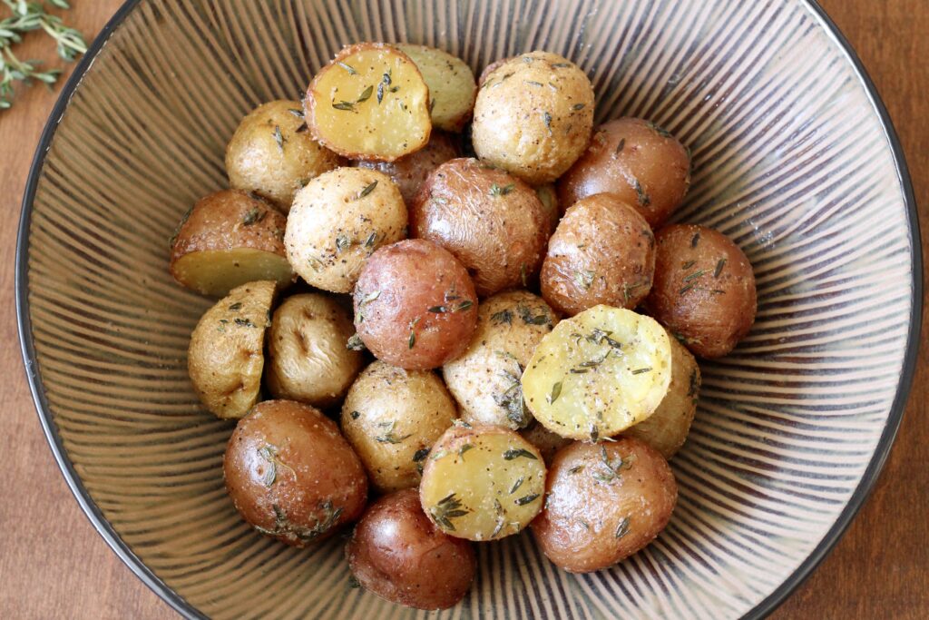 Quick Easy Thyme Potatoes