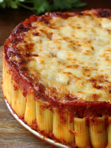Stuffed Rigatoni Pie