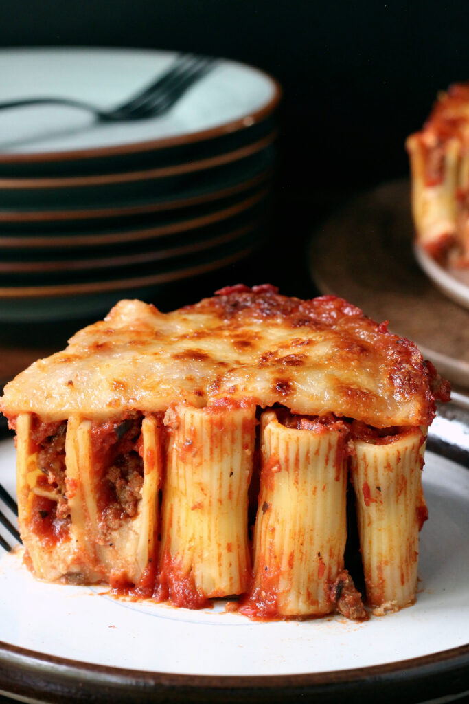 Stuffed Rigatoni Pie