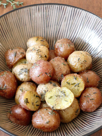 Quick Easy Thyme Potatoes