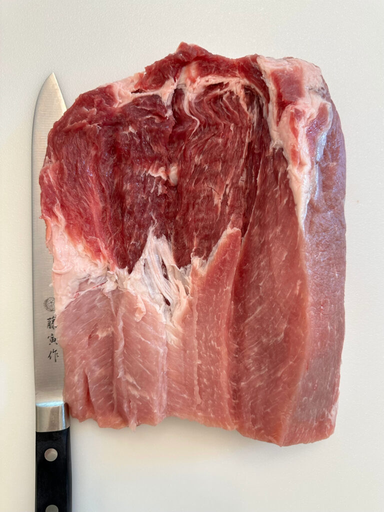 Potato Prosciutto and Apple Pork Loin