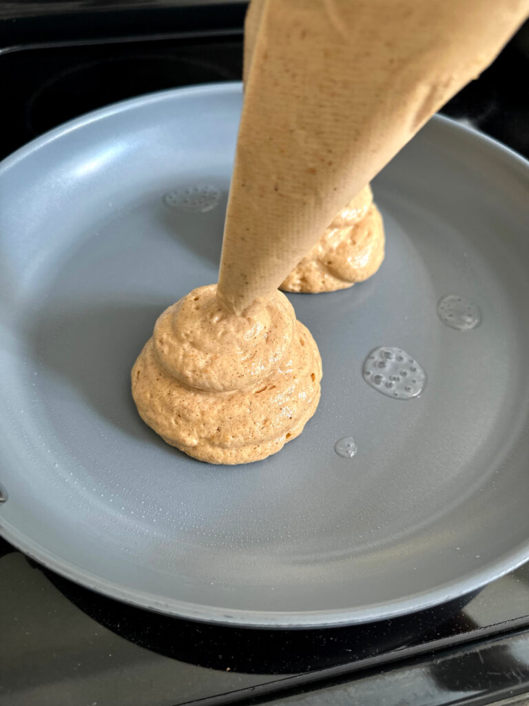 Pumpkin Japanese Souffle Pancakes