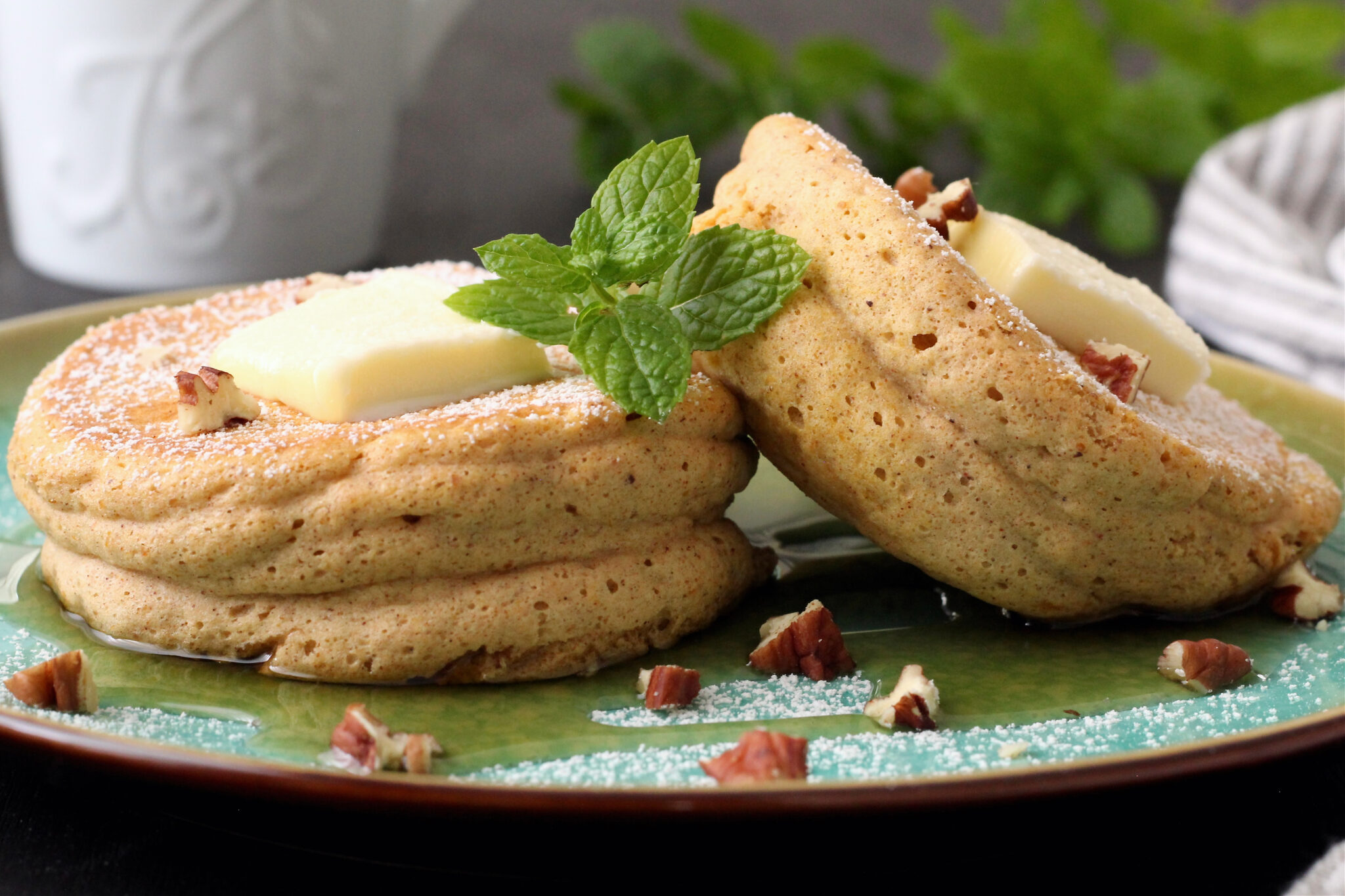 Pumpkin Japanese Soufflé Pancakes