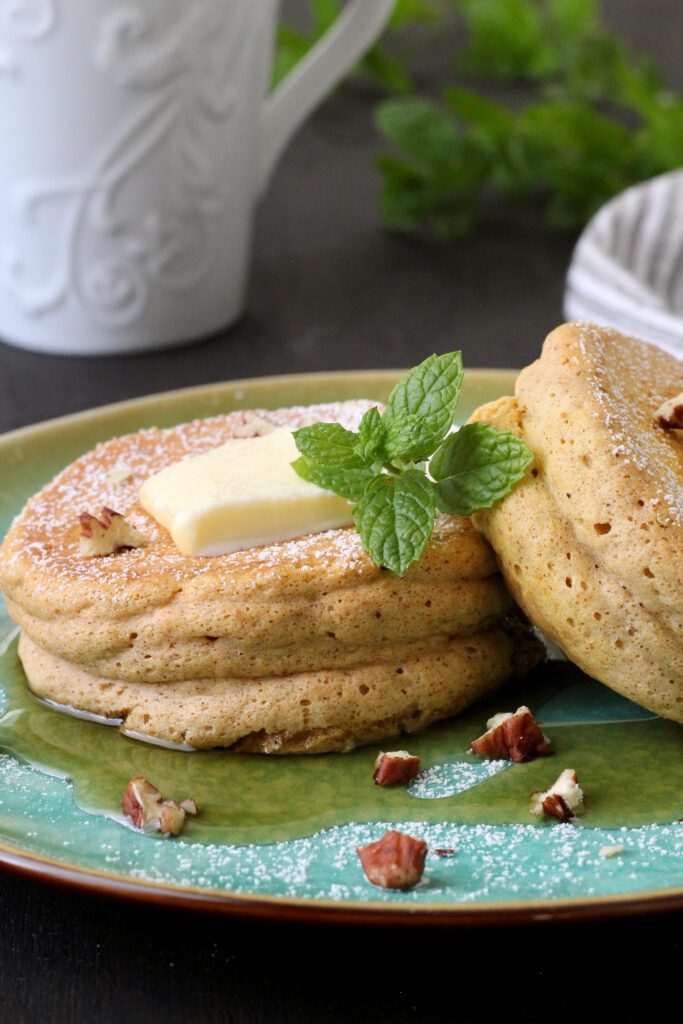 Pumpkin Japanese Souffle Pancakes