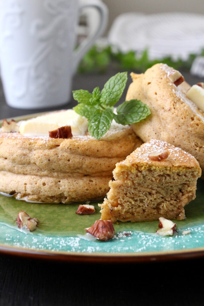 Pumpkin Japanese Souffle Pancakes