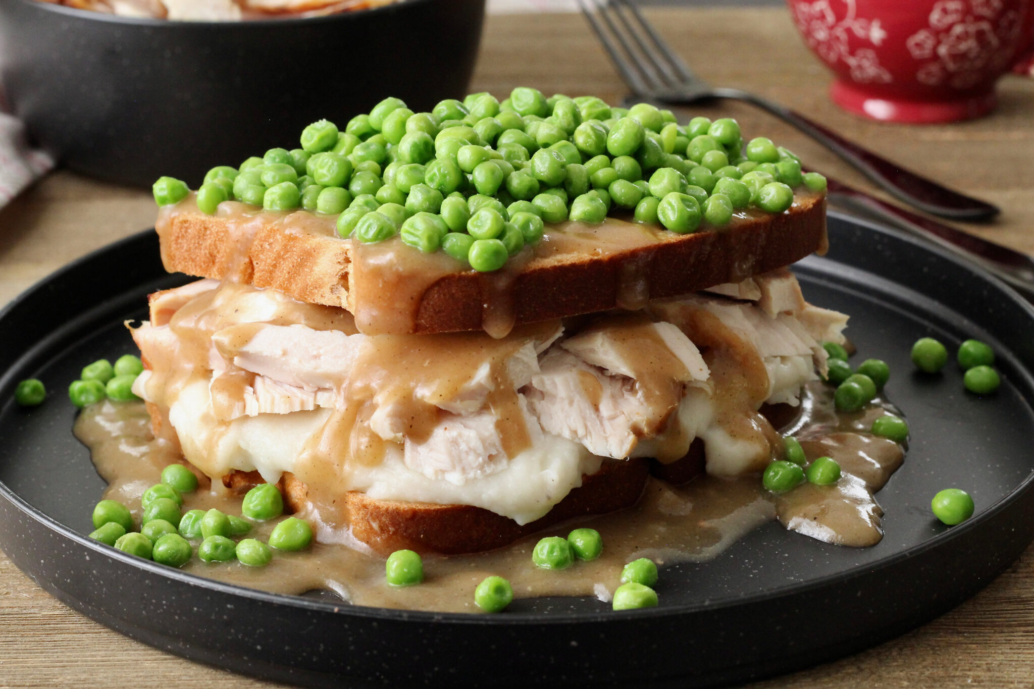 Hot Turkey Sandwich with Gravy