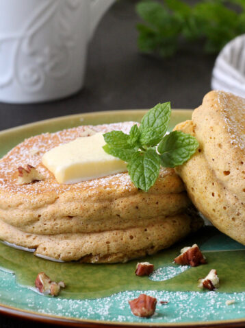 Pumpkin Japanese Souffle Pancakes