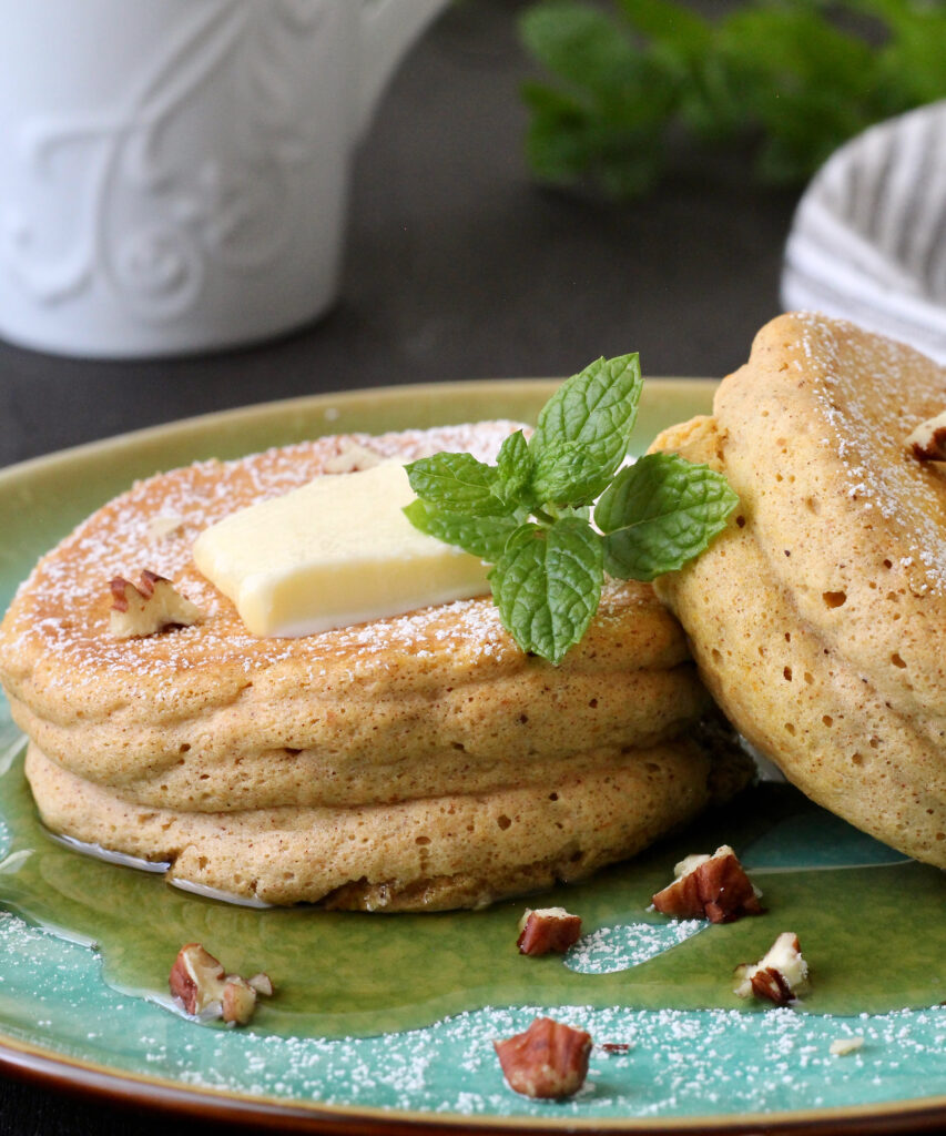 Pumpkin Japanese Soufflé Pancakes