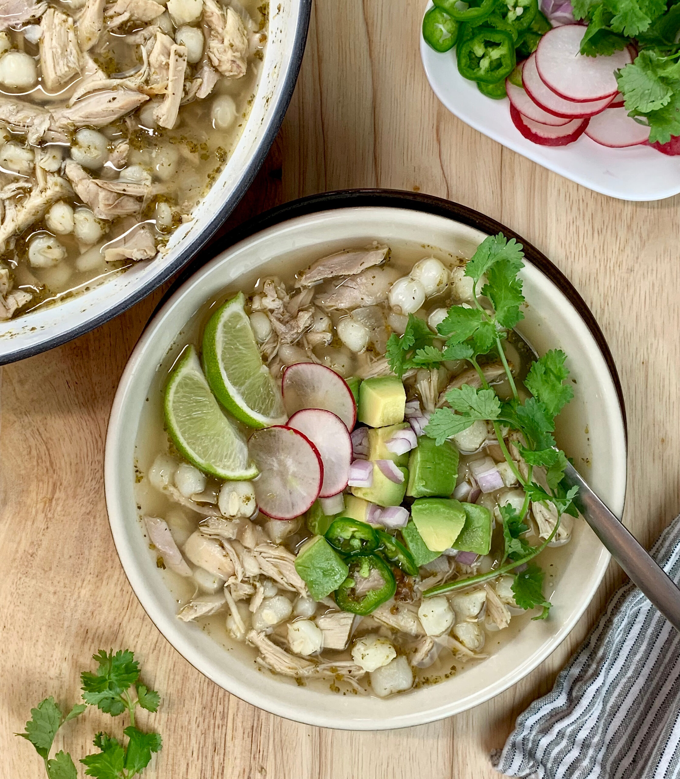 Rotisserie Chicken Pozole