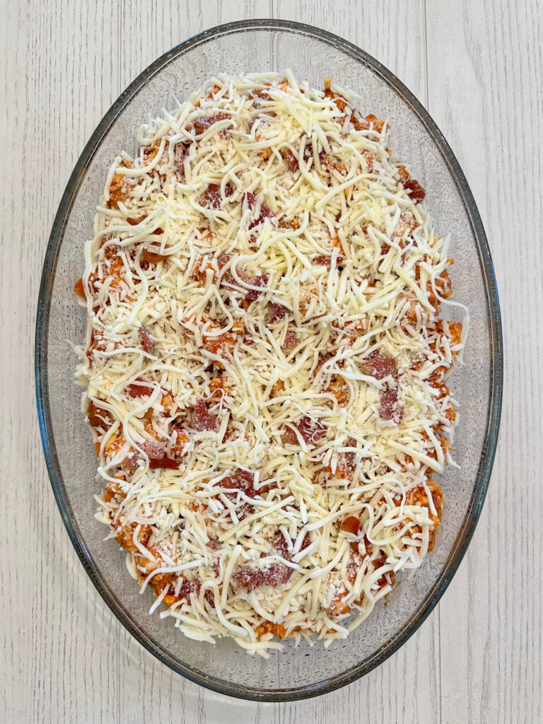 Turkey and Bacon Bubble Up Pizza