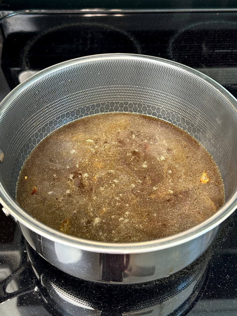 Air Fryer Steak with Onion Gravy