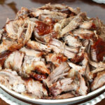 Swordfish with Blue Pesto