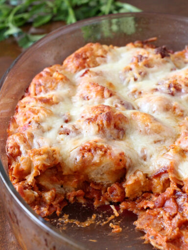 Turkey and Bacon Bubble Up Pizza