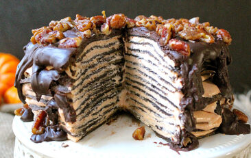 Chocolate Crepe Cake