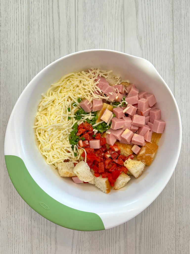 Ham and Cheese Breakfast Casserole