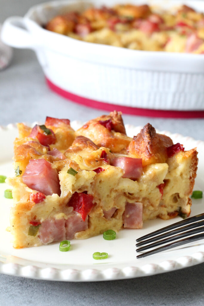 Ham and Cheese Breakfast Casserole