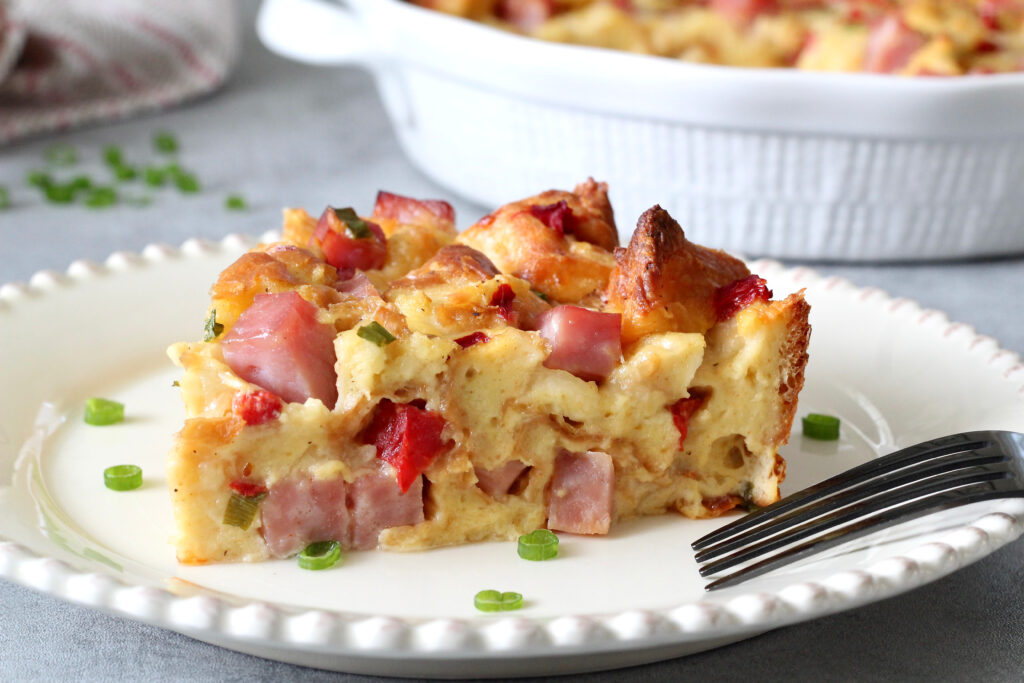 Ham and Cheese Breakfast Casserole