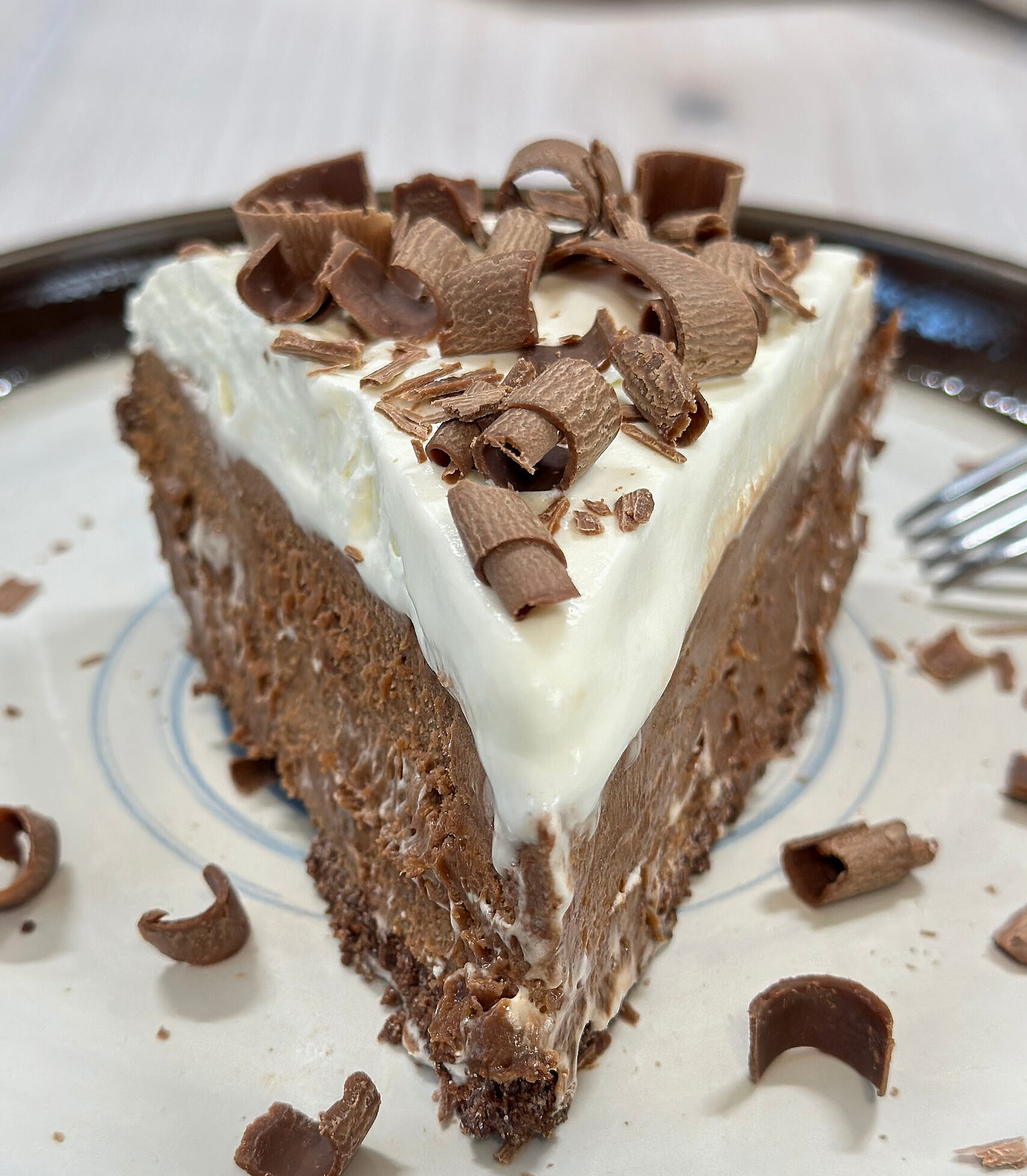 Nutella French Silk Pie