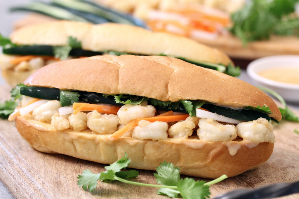 Fried Shrimp Banh Mi