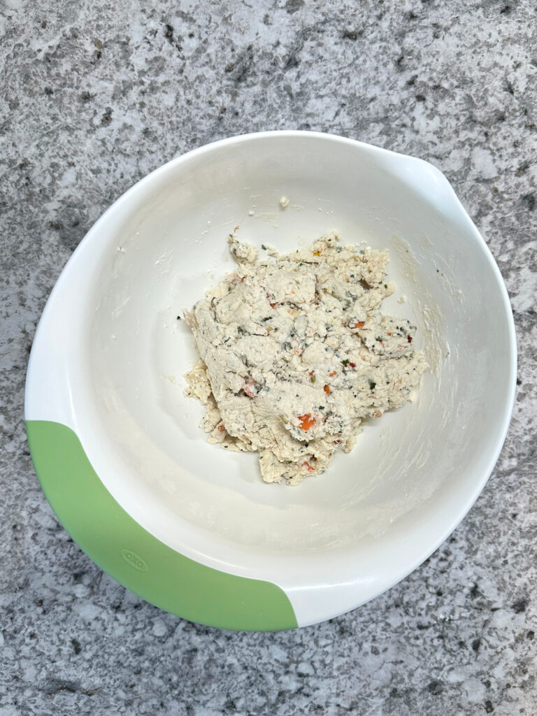 Cottage Cheese Veggie Bagels