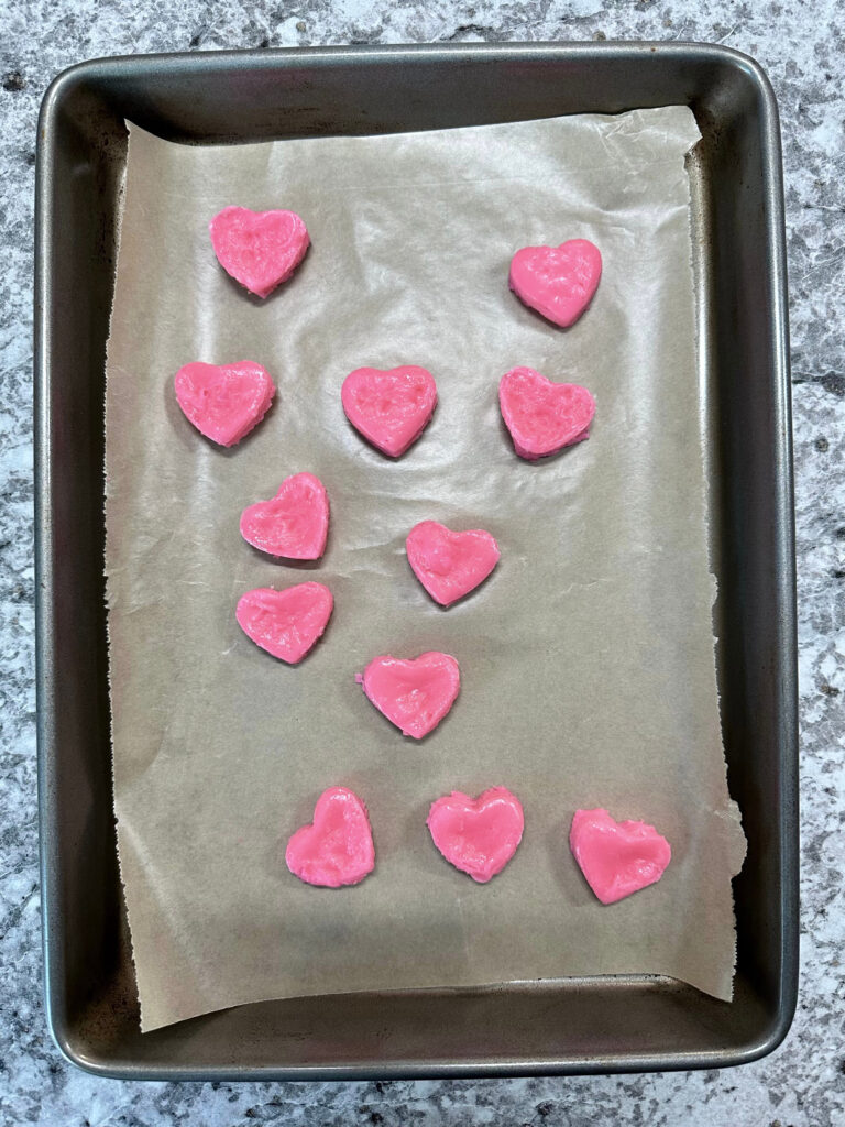 Cream Cheese Heart Brownie Cups