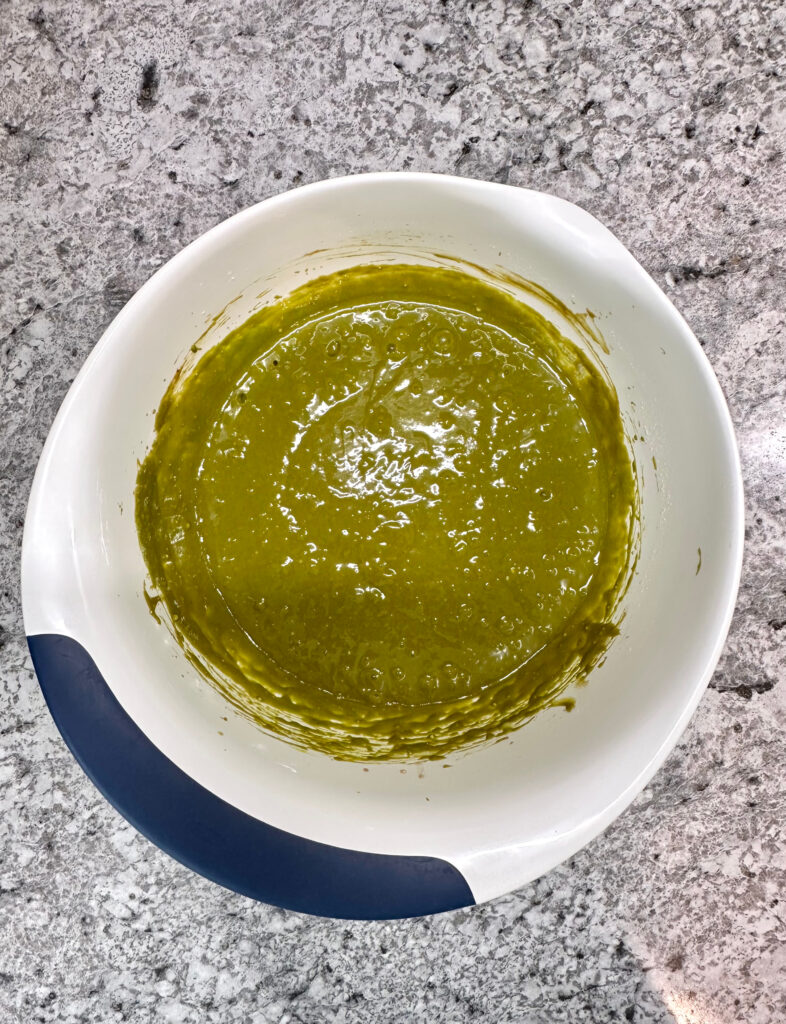 Green Velvet Poke Cake