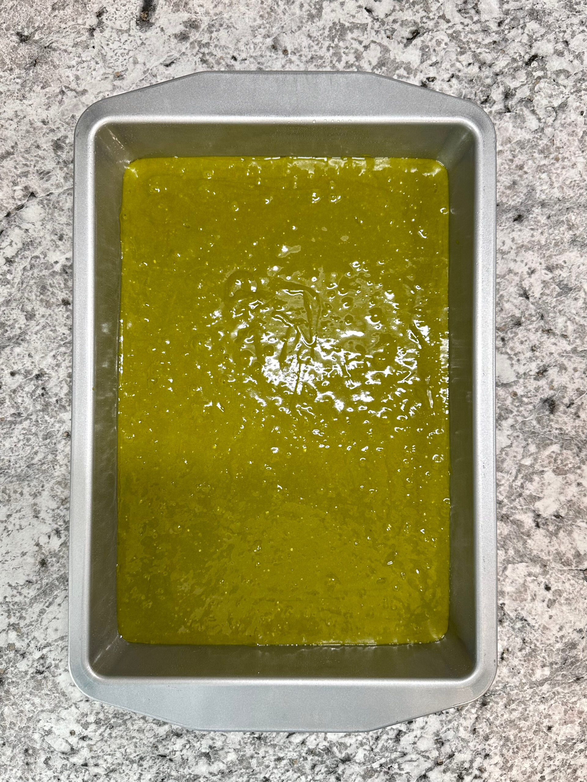 Green Velvet Poke Cake