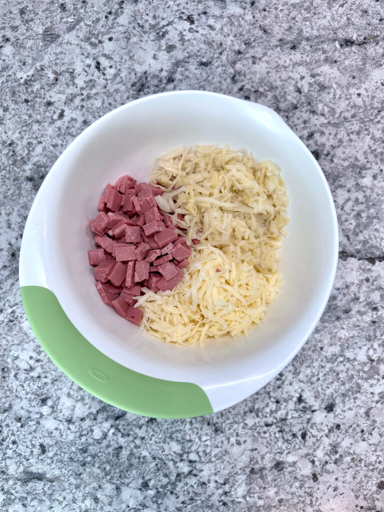 Reuben Puff Pastry Squares