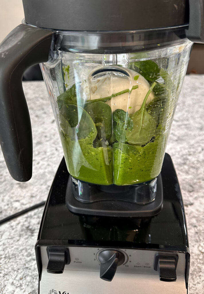 Pasta with Green Sauce