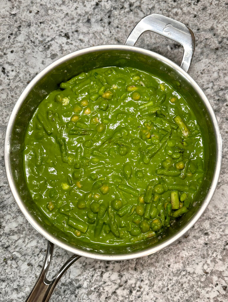 Pasta with Green Sauce