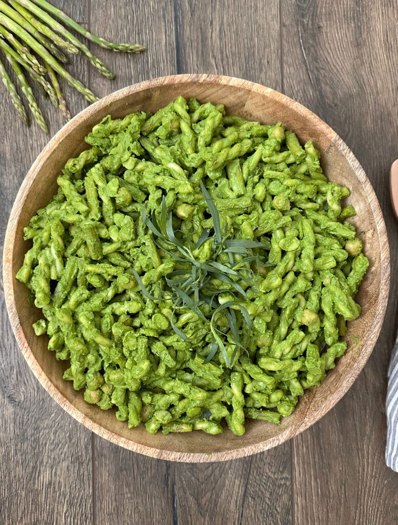 Pasta with Green Sauce