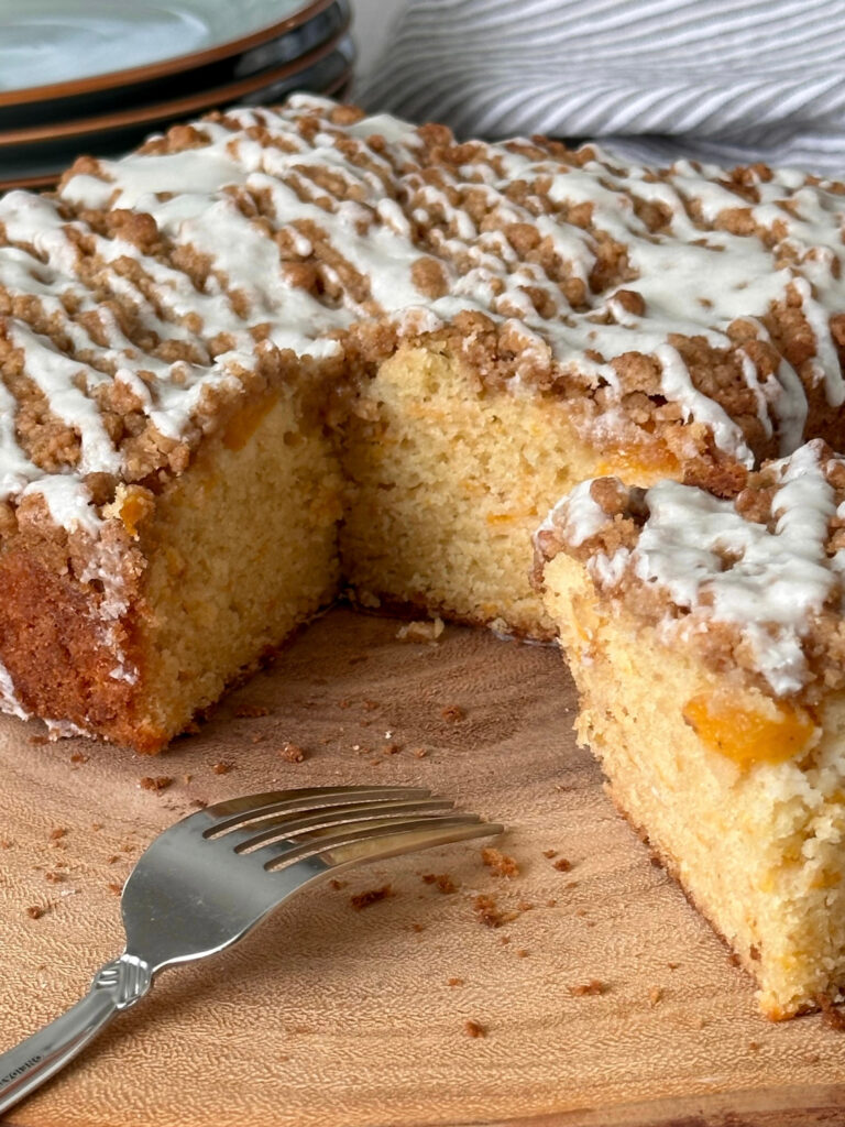 Peach Coffee Cake