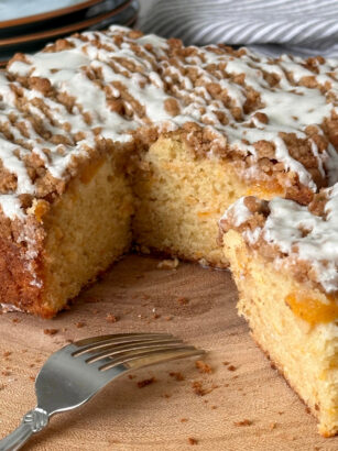 Peach Coffee Cake