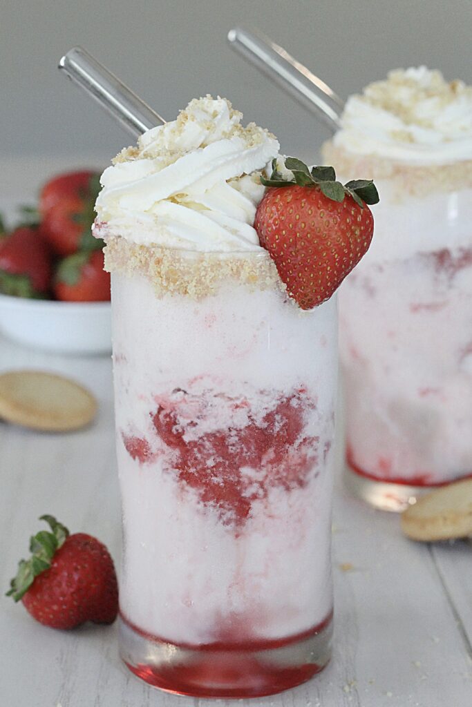 Strawberry Shortcake Dirty Soda Float