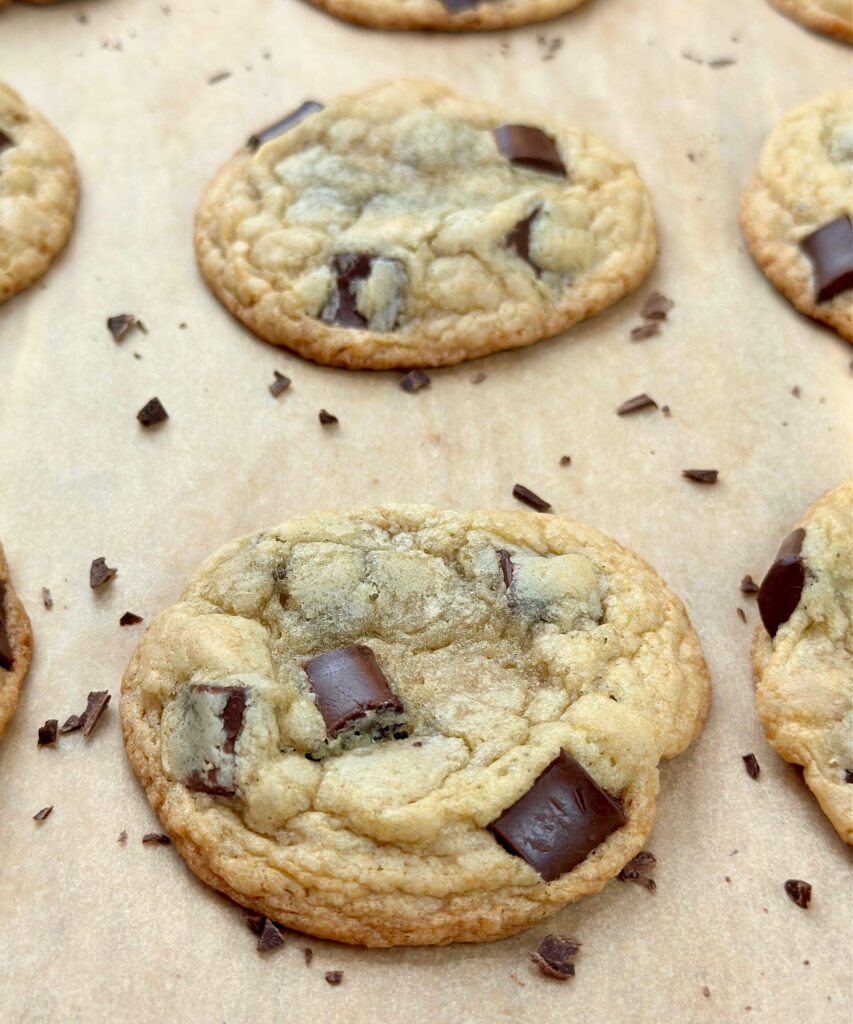 Messed Chocolate Chip Cookies