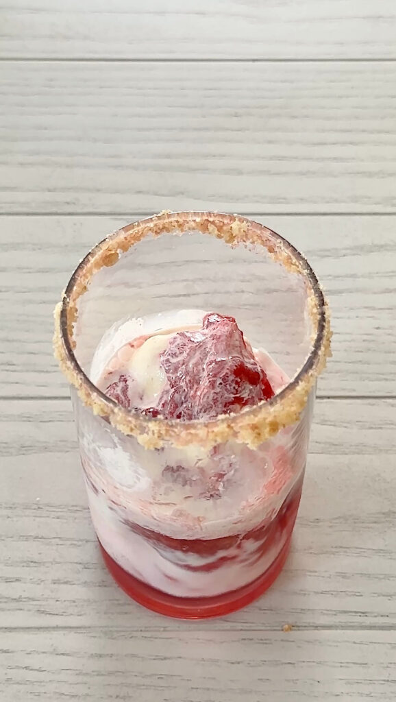 Strawberry Shortcake Dirty Soda Float
