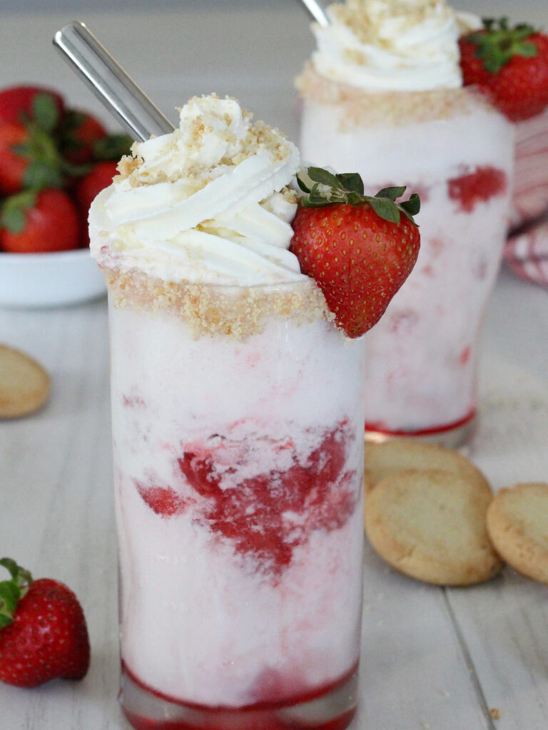 Strawberry Shortcake Dirty Soda Float