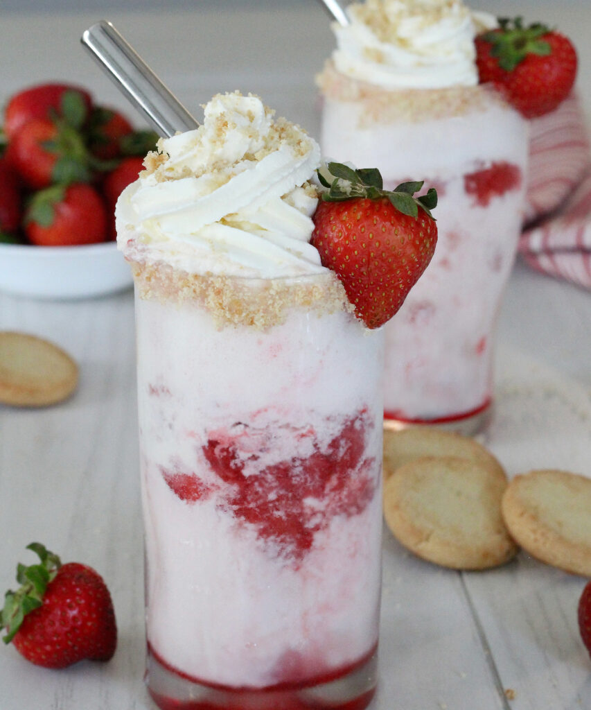 Strawberry Shortcake Dirty Soda Float