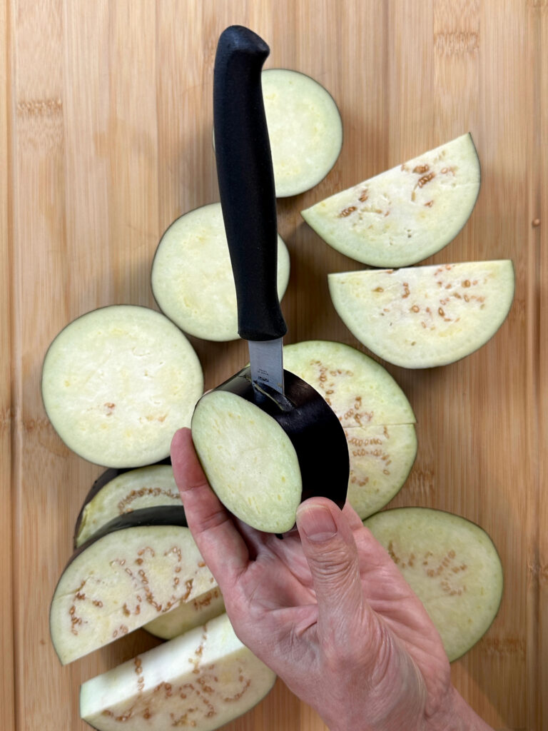 Cheese Stuffed Fried Eggplant