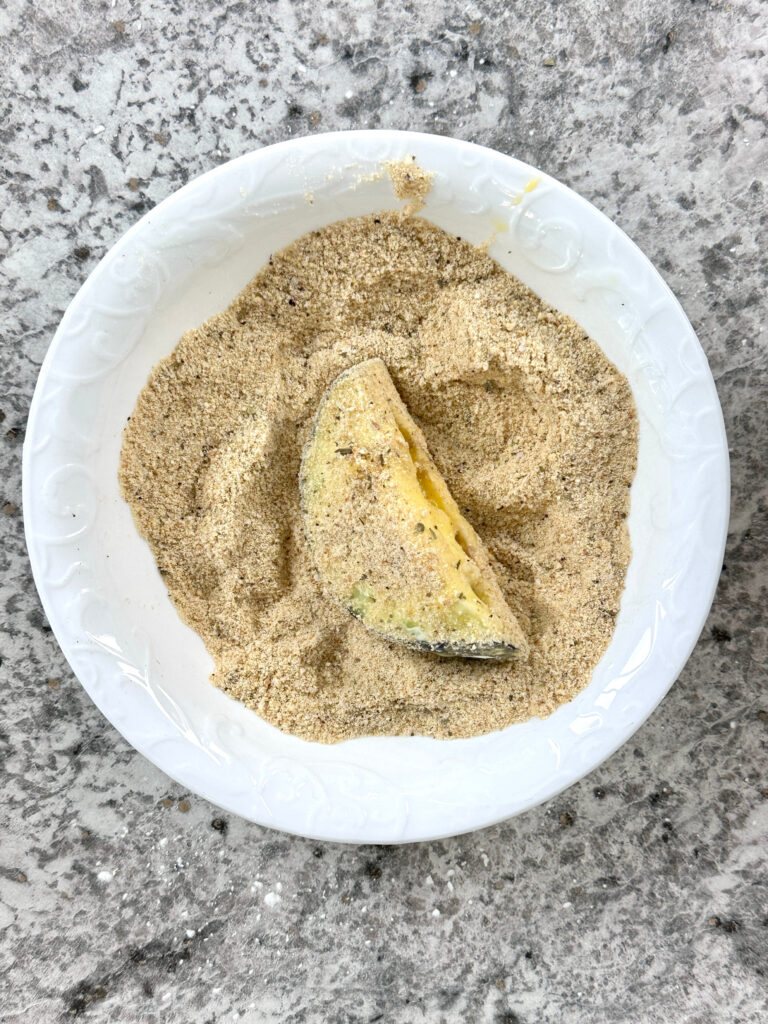 Cheese Stuffed Fried Eggplant